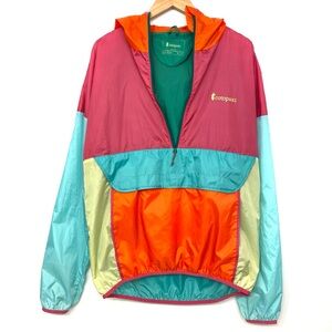 Cotopaxi Teca Half-Zip Windbreaker Men's L / Women's XL 80s Colourblock